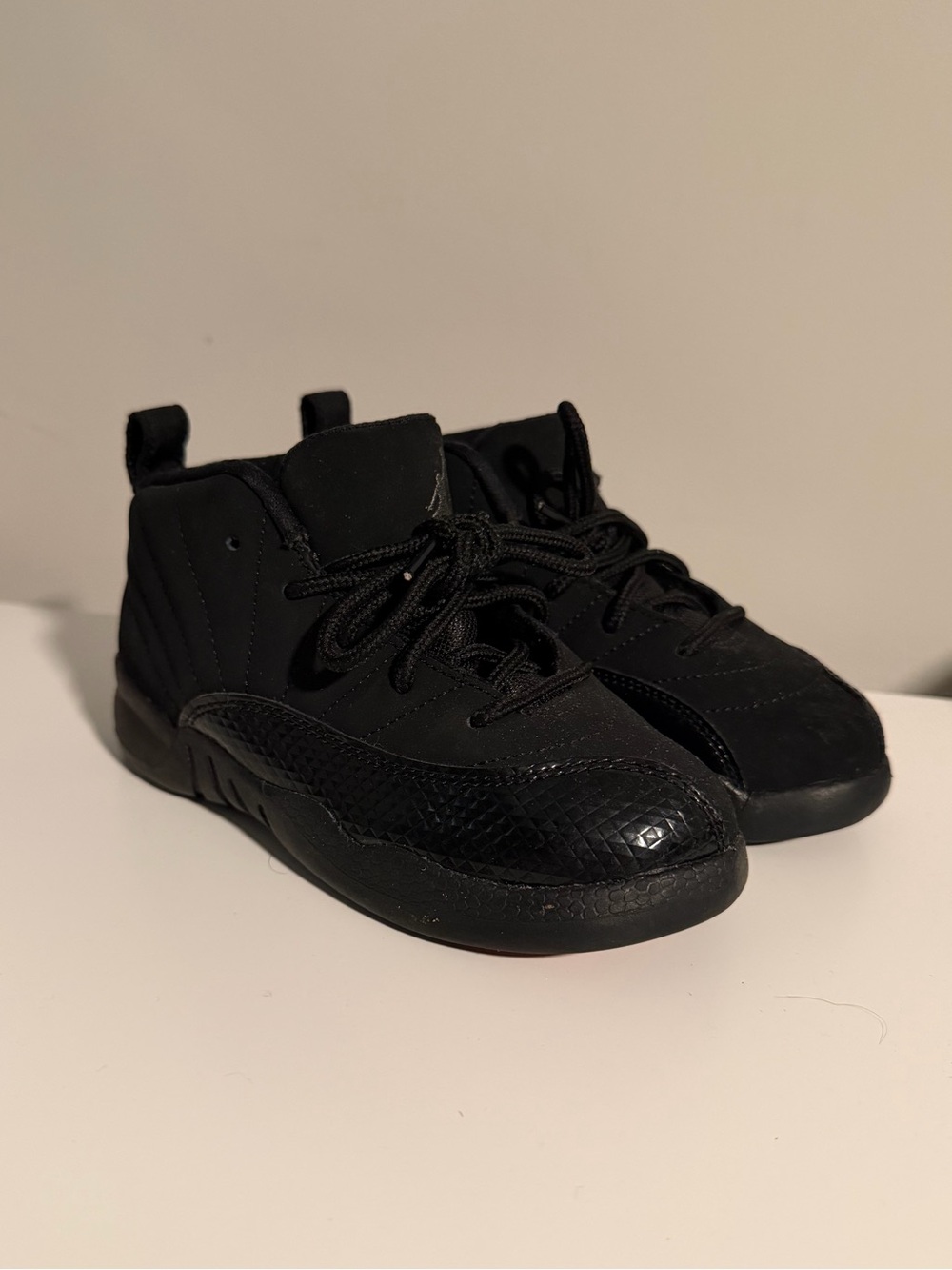 Jordan 12 Retro Black Rush Pink Sneakers